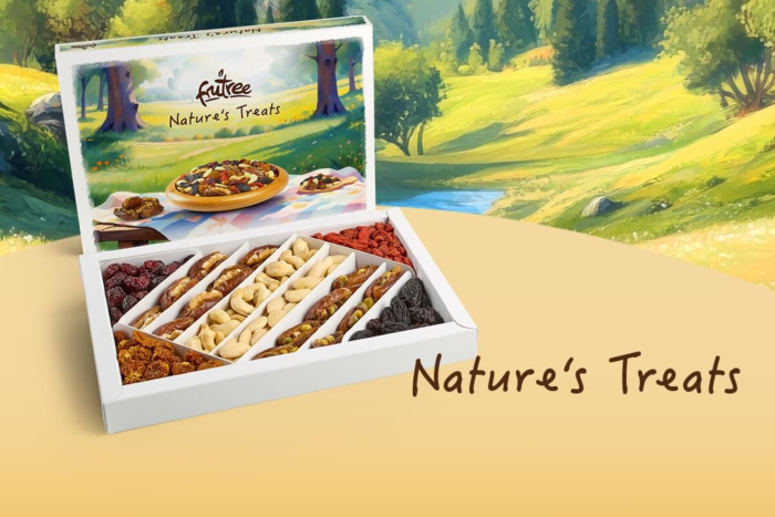 NOVINKA - Nature's Treats snack box z výberového ovocia a orechov | Frutree