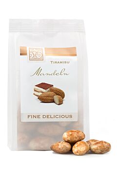 Mandle v tiramisu čokoláde 125g