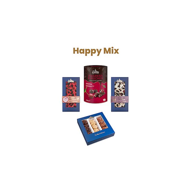 Happy Mix vo farebných darčekových krabičkách 575 g