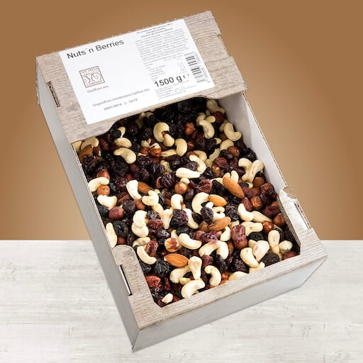 Nuts & Berries 1500 g s garanciou čerstvosti< | Frutree